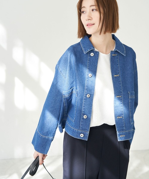 ROPE' PICNIC（ロペピクニック）の「デニムジャケット（デニムジャケット・レディース・ネイビー/ブルー系その他3・38）」の14枚目の写真