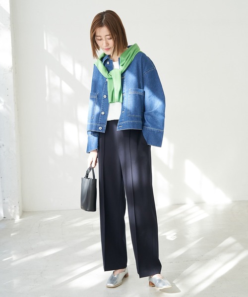 ROPE' PICNIC（ロペピクニック）の「デニムジャケット（デニムジャケット・レディース・ネイビー/ブルー系その他3・38）」の6枚目の写真