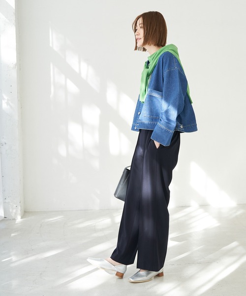 ROPE' PICNIC（ロペピクニック）の「デニムジャケット（デニムジャケット・レディース・ネイビー/ブルー系その他3・38）」の8枚目の写真