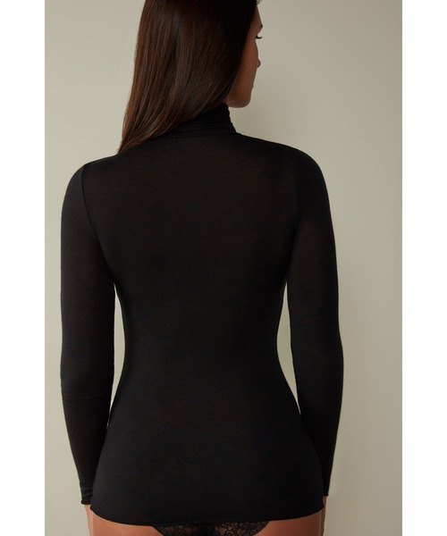 モダール カシミヤ ウルトラライト ハイネック トップ（ニット/セーター）｜Intimissimi（インティミッシミ）