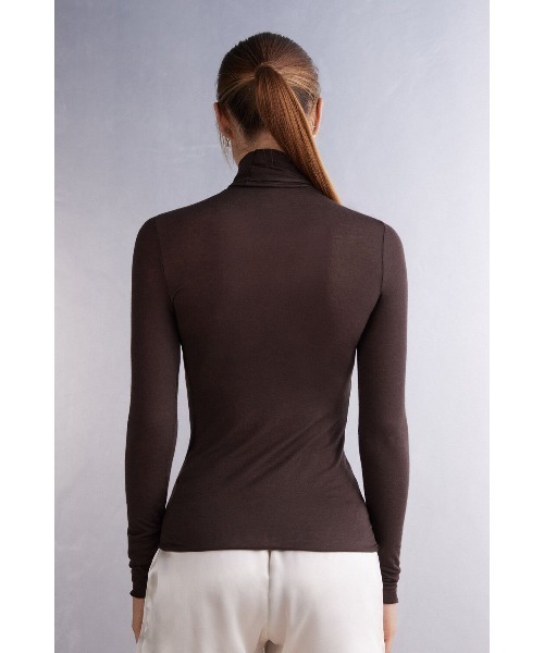 モダール カシミヤ ウルトラライト ハイネック トップ（ニット/セーター）｜Intimissimi（インティミッシミ）