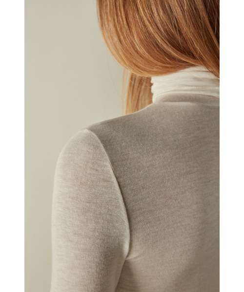 モダール カシミヤ ウルトラライト ハイネック トップ（ニット/セーター）｜Intimissimi（インティミッシミ）