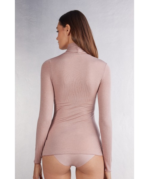 モダール カシミヤ ウルトラライト ハイネック トップ（ニット/セーター）｜Intimissimi（インティミッシミ）