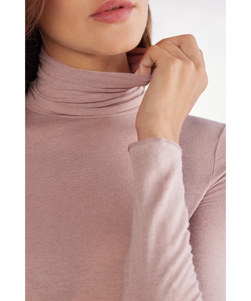 モダール カシミヤ ウルトラライト ハイネック トップ（ニット/セーター）｜Intimissimi（インティミッシミ）