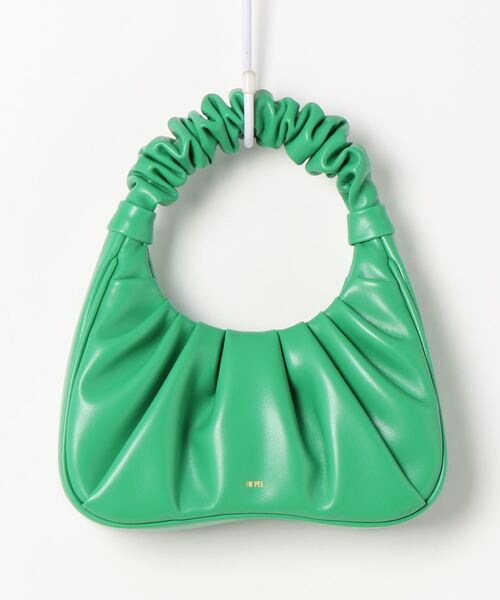 MADEMOISELLE ROPE'（マドモアゼル ロペ）の「【JW PEI】GABBI ギャザーハンドバッグ（ハンドバッグ・レディース・オフホワイト/グリーン・FREE）」の2枚目の写真