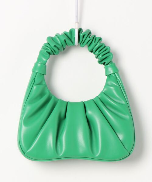 MADEMOISELLE ROPE'（マドモアゼル ロペ）の「【JW PEI】GABBI ギャザーハンドバッグ（ハンドバッグ・レディース・オフホワイト/グリーン・FREE）」の3枚目の写真