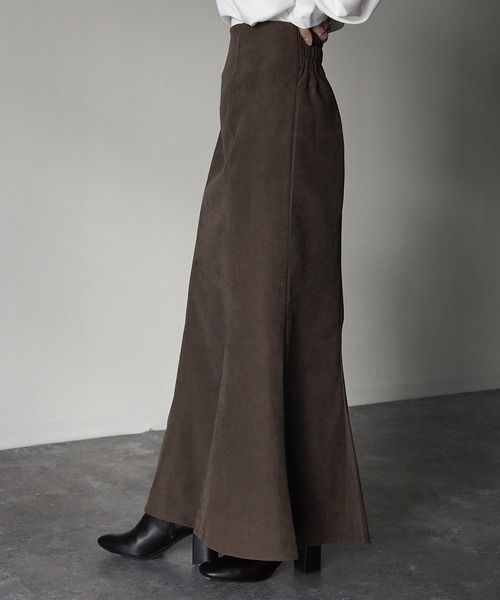 Riberry（リベリー）の「マーメイドスカート（スカート・レディース・ベージュ/ネイビー/ブラウン・MEDIUM）」の17枚目の写真