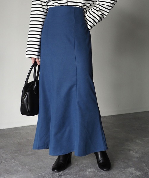 Riberry（リベリー）の「マーメイドスカート（スカート・レディース・ベージュ/ネイビー/ブラウン・MEDIUM）」の4枚目の写真