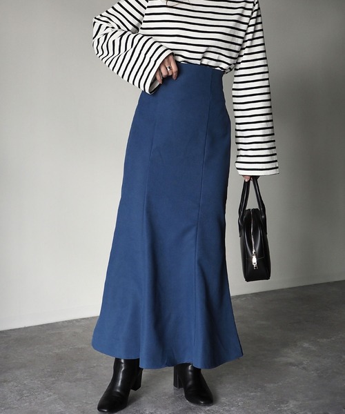 Riberry（リベリー）の「マーメイドスカート（スカート・レディース・ベージュ/ネイビー/ブラウン・MEDIUM）」の5枚目の写真