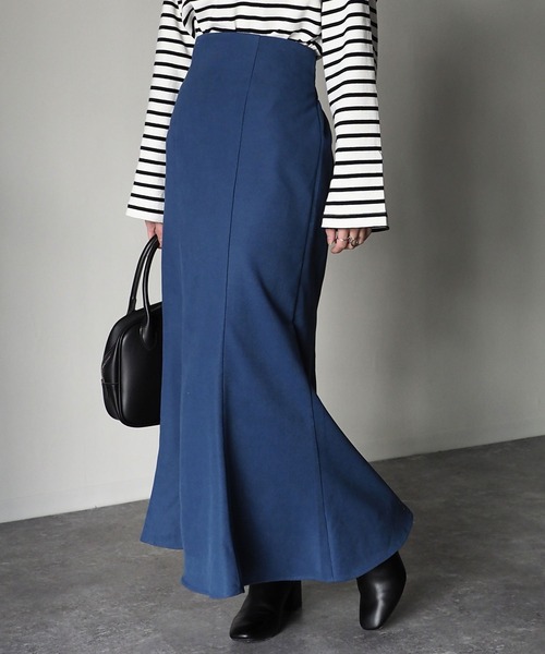 Riberry（リベリー）の「マーメイドスカート（スカート・レディース・ベージュ/ネイビー/ブラウン・MEDIUM）」の6枚目の写真