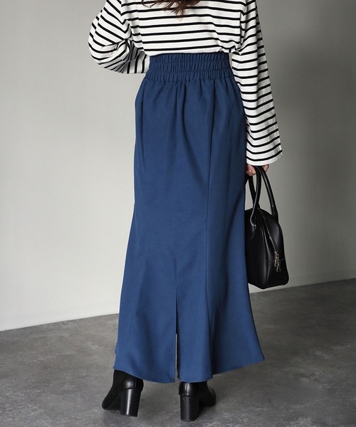 Riberry（リベリー）の「マーメイドスカート（スカート・レディース・ベージュ/ネイビー/ブラウン・MEDIUM）」の8枚目の写真