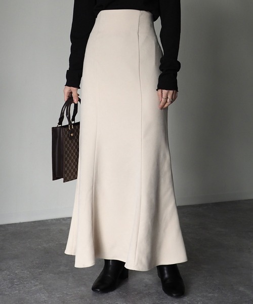 Riberry（リベリー）の「マーメイドスカート（スカート・レディース・ベージュ/ネイビー/ブラウン・MEDIUM）」の10枚目の写真