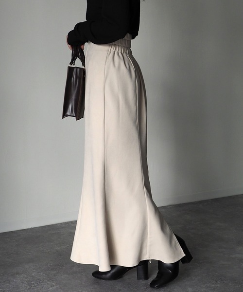 Riberry（リベリー）の「マーメイドスカート（スカート・レディース・ベージュ/ネイビー/ブラウン・MEDIUM）」の11枚目の写真