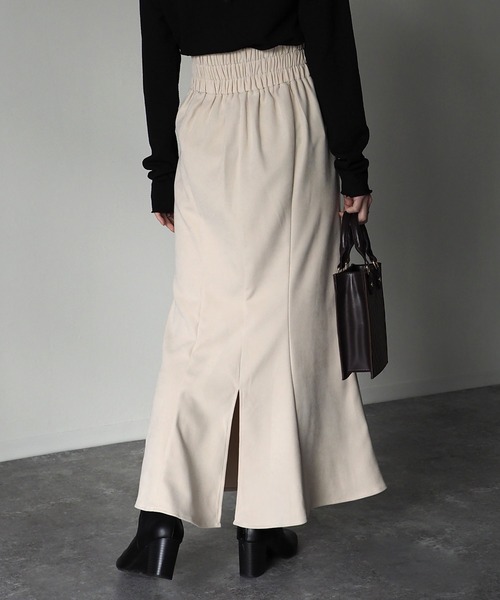 Riberry（リベリー）の「マーメイドスカート（スカート・レディース・ベージュ/ネイビー/ブラウン・MEDIUM）」の13枚目の写真