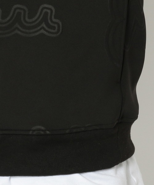 muta(ムータ)の「【別注】muta MARINE/ムータ マリン/MUTA Emboss Parka(パーカー・メンズ・ブラック・LARGE/X-LARGE/MEDIUM)」の8枚目の写真