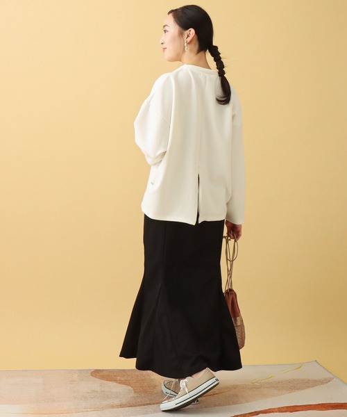 libelle more(リベル モア)の「カットツイルマーメイドスカート(スカート・レディース・グレイッシュベージュ/チャコール/ブラック/モカ・L/M)」の18枚目の写真