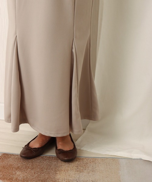 libelle more(リベル モア)の「カットツイルマーメイドスカート(スカート・レディース・グレイッシュベージュ/チャコール/ブラック/モカ・L/M)」の7枚目の写真