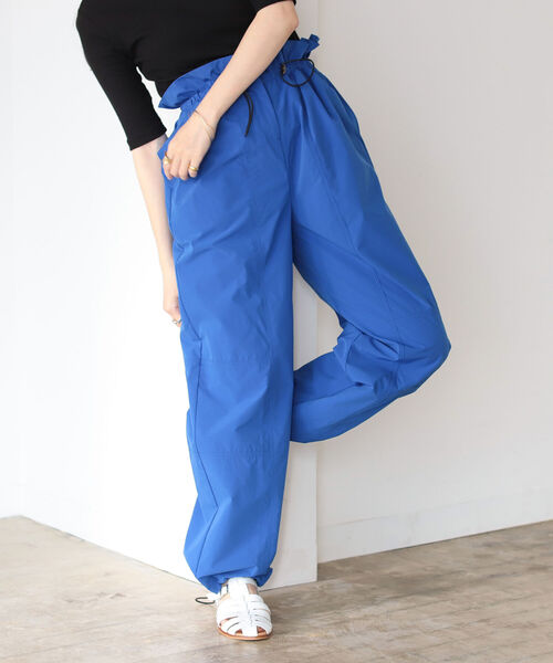 BeAMS DOT（ビームスドット）の「【WEB限定】BeAMS DOT / ドロスト イージーパンツ（その他パンツ・レディース・ブラック/ブルー/オリーブ・FREE）」の9枚目の写真