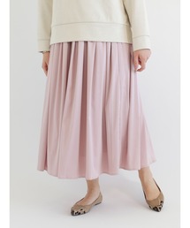 Te chichi | サテンギャザースカート(スカート)
