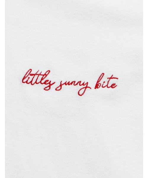 Little sunny bite（リトルサニーバイト）の「Big collar long tee（Tシャツ/カットソー・レディース・ホワイト/ブラック/イエロー/ブルー・FREE）」の10枚目の写真