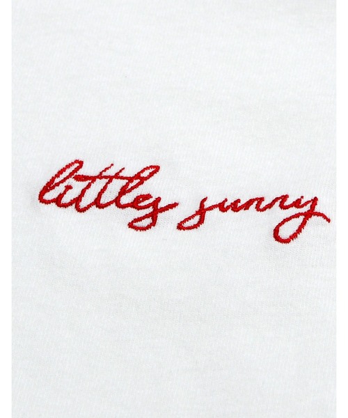 Little sunny bite（リトルサニーバイト）の「Big collar long tee（Tシャツ/カットソー・レディース・ホワイト/ブラック/イエロー/ブルー・FREE）」の11枚目の写真