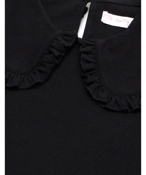 Little sunny bite（リトルサニーバイト）の「Big collar long tee（Tシャツ/カットソー・レディース・ホワイト/ブラック/イエロー/ブルー・FREE）」の18枚目の写真