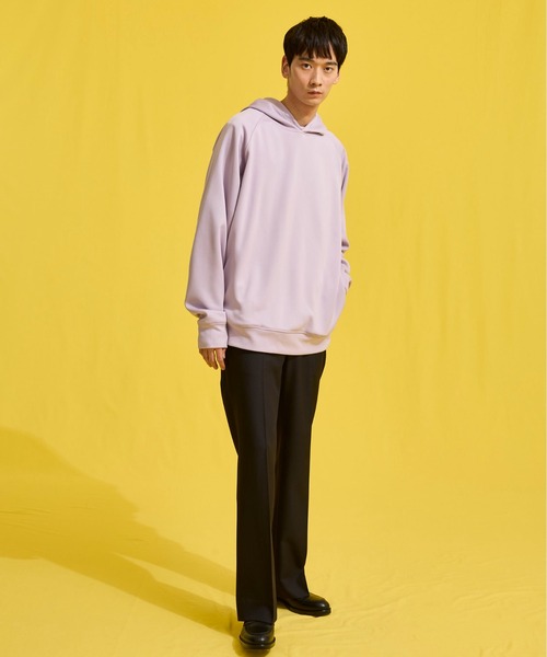 UNITED TOKYO（ユナイテッドトウキョウ）の「オーバーサイズネオパーカー（パーカー・メンズ・ブラック/ベージュ/ネイビー/グリーン/ダークカーキ・1/2/3）」の16枚目の写真