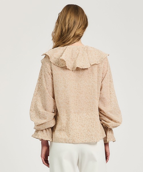 COLUMN（コラム）の「COLUMN / ラッフルカラーフロッキーフラワー