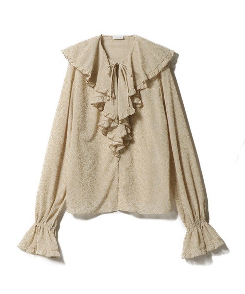 COLUMN（コラム）の「COLUMN / ラッフルカラーフロッキーフラワー