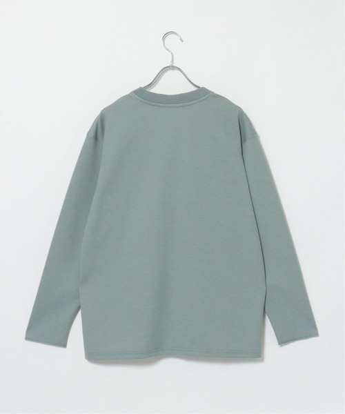 ikka（イッカ）の「ダブルフェイスポケ付きT（Tシャツ/カットソー・メンズ・グレー/グリーン/ネイビー・M/L/XL）」の15枚目の写真