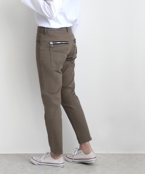 SELECT LEVERY（セレクトリベリー）の「【Wheart】Wｼﾞｯﾌﾟﾎﾞｰｲﾌﾚﾝﾄﾞﾊﾟﾝﾂ（その他パンツ・レディース・ホワイト/ベージュ/ブラック/カーキ・MEDIUM/LARGE/X-LARGE）」の16枚目の写真