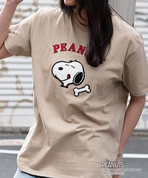 【OUTDOOR PRODUCTS/アウトドアプロダクツ】【PEANUTS/ピーナッツ】 スヌーピー オリジナルデザインTシャツ