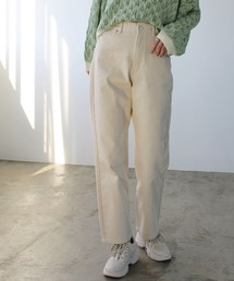 美ラインストレートパンツ