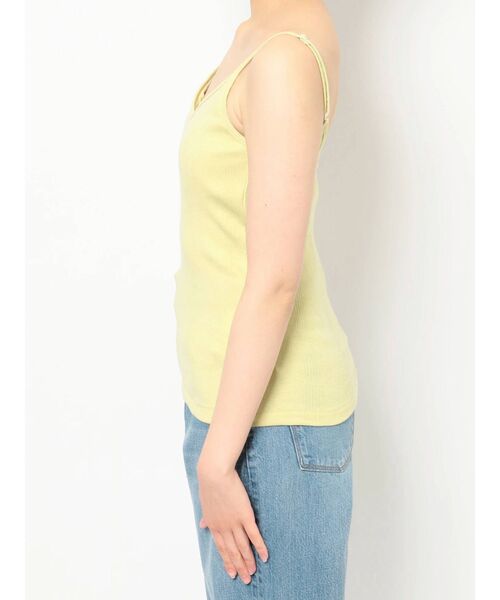 Ungrid(アングリッド)の「Miller別注 カップ付きキャミソール(キャミソール・レディース・ブルー/アイボリー/グリーン系その他・FREE)」の5枚目の写真