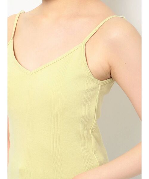 Ungrid(アングリッド)の「Miller別注 カップ付きキャミソール(キャミソール・レディース・ブルー/アイボリー/グリーン系その他・FREE)」の8枚目の写真