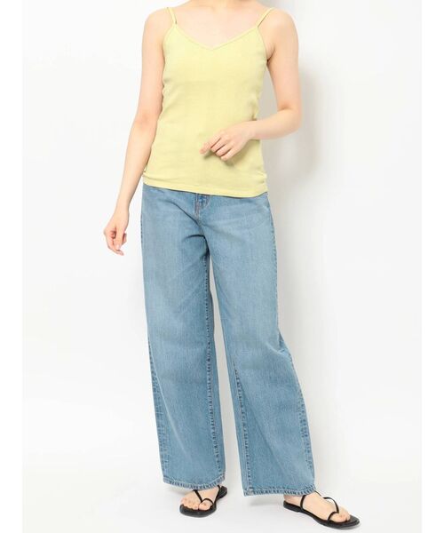 Ungrid(アングリッド)の「Miller別注 カップ付きキャミソール(キャミソール・レディース・ブルー/アイボリー/グリーン系その他・FREE)」の16枚目の写真