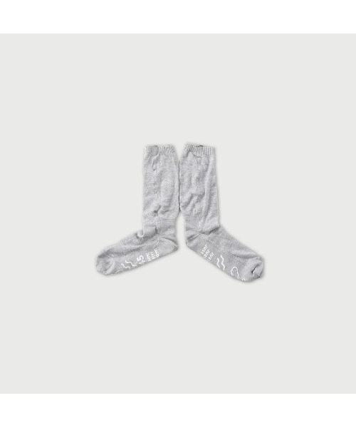 45R（フォーティファイブアール）の「超ガーゼのボビー靴下（ソックス/靴下・レディース・ホワイト/チャコールグレー/杢グレー/カーキ/ダークパープル/ピンク/レッド/グレー・WOMENS/MENS）」の3枚目の写真