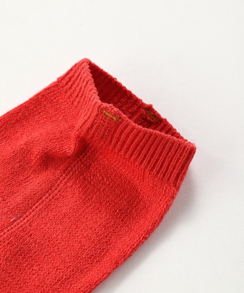 45R（フォーティファイブアール）の「超ガーゼのボビー靴下（ソックス/靴下・レディース・ホワイト/チャコールグレー/杢グレー/カーキ/ダークパープル/ピンク/レッド/グレー・WOMENS/MENS）」の10枚目の写真