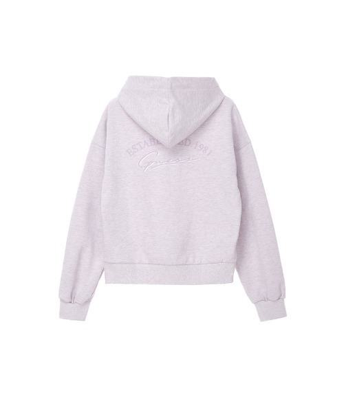 Guess（ゲス）の「Half Zipper Hoodie（パーカー・レディース・ブラック/ミント/ライトパープル・X-SMALL/SMALL）」の6枚目の写真