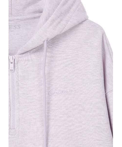Guess（ゲス）の「Half Zipper Hoodie（パーカー・レディース・ブラック/ミント/ライトパープル・X-SMALL/SMALL）」の15枚目の写真