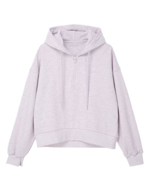 Guess（ゲス）の「Half Zipper Hoodie（パーカー・レディース・ブラック/ミント/ライトパープル・X-SMALL/SMALL）」の22枚目の写真
