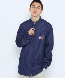 ボタンダウンデニムシャツ