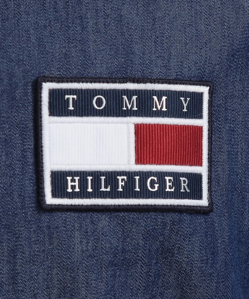 TOMMY HILFIGER(トミーヒルフィガー)の「ボタンダウンデニムシャツ(シャツ/ブラウス・メンズ・ブルー・SMALL/MEDIUM/LARGE/X-LARGE)」の10枚目の写真