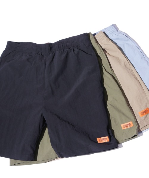 UNIVERSAL OVERALL(ユニバーサルオーバーオール)の「UNIVERSAL OVERALL/ユニバーサルオーバーオール PACKABLE SHORTS パッカブルショーツ ハーフパンツ 半ズボン(その他パンツ・メンズ・ブラック/ベージュ/オリーブ/サックスブルー・M/L/XL/S)」の2枚目の写真