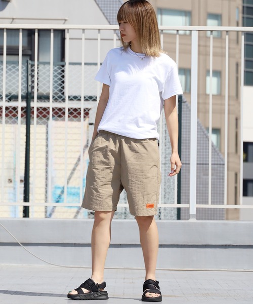 UNIVERSAL OVERALL(ユニバーサルオーバーオール)の「UNIVERSAL OVERALL/ユニバーサルオーバーオール PACKABLE SHORTS パッカブルショーツ ハーフパンツ 半ズボン(その他パンツ・メンズ・ブラック/ベージュ/オリーブ/サックスブルー・M/L/XL/S)」の14枚目の写真