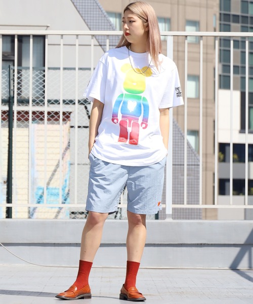 UNIVERSAL OVERALL(ユニバーサルオーバーオール)の「UNIVERSAL OVERALL/ユニバーサルオーバーオール PACKABLE SHORTS パッカブルショーツ ハーフパンツ 半ズボン(その他パンツ・メンズ・ブラック/ベージュ/オリーブ/サックスブルー・M/L/XL/S)」の6枚目の写真