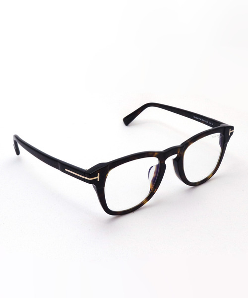 TOM FORD（トム フォード）の「【TOM FORD/トムフォード】ラウンド メガネ TF5660F BV 052 PCメガネ ブルーライトカット（メガネ・メンズ・ブラウン・FREE）」の2枚目の写真