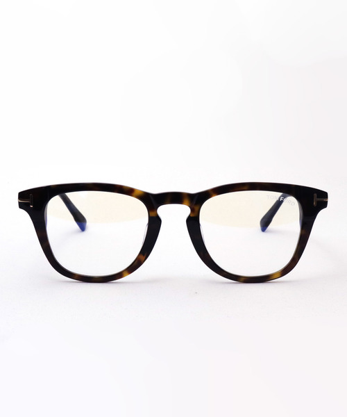 TOM FORD（トム フォード）の「【TOM FORD/トムフォード】ラウンド メガネ TF5660F BV 052 PCメガネ ブルーライトカット（メガネ・メンズ・ブラウン・FREE）」の3枚目の写真