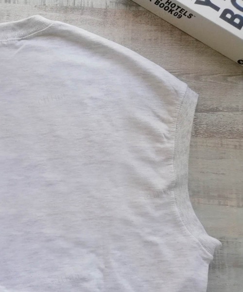 Dalfwin（ダールフィン）の「韓国ファッションDUKEロゴノースリ上下スウェットセットアップルームウェア（ルームウェア/パジャマ・レディース・オートミール/グレー/ミント・FREE）」の22枚目の写真