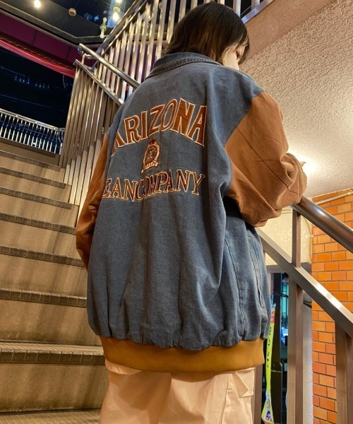 ARULE（アルール）の「A'GEM/9 × .kom『ARULE/アルール』刺繍ロゴ デニム スタジャン（スタジャン・メンズ・ブルー・FREE）」の11枚目の写真